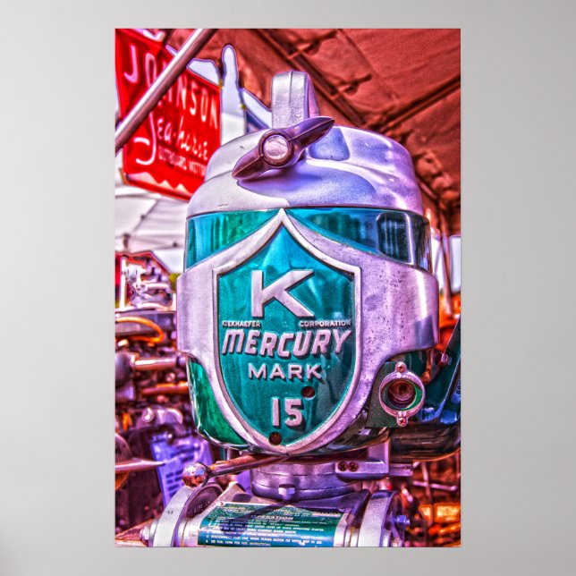 Vintage Mercury Poster (Front)