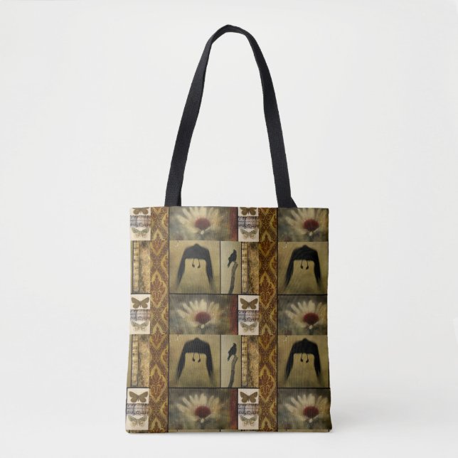 Vintage Merge Tote Bag (Front)