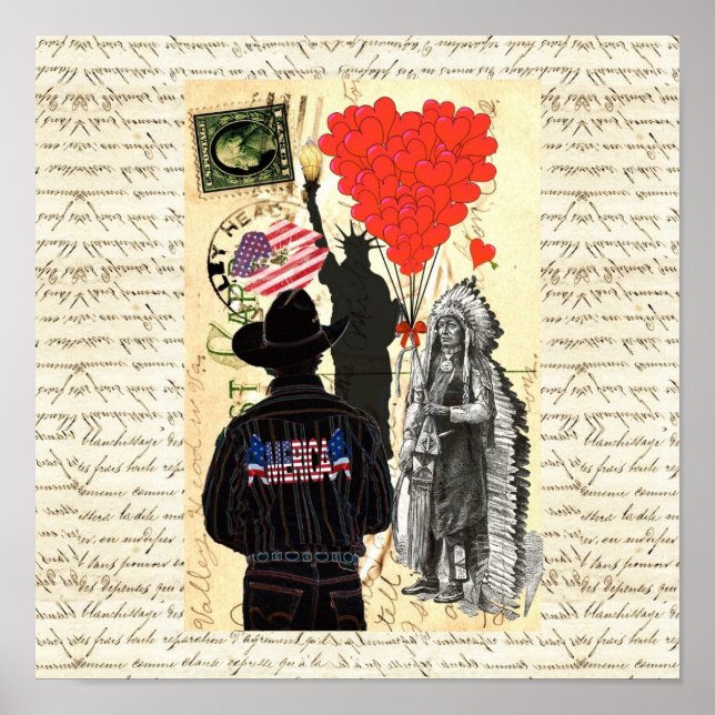 Vintage Merica Poster (Front)