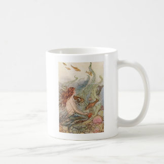 Vintage Mermaid Coffee Mug