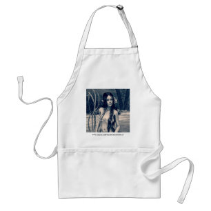 Vintage Mermaid Old Photo Fantasy Art Standard Apron