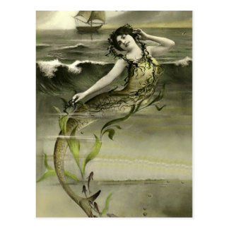 Vintage Mermaid Postcards, Vintage Mermaid Post Cards