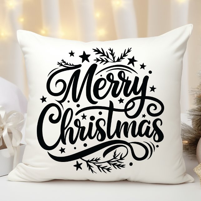 Vintage Merry Christmas - Festive and Elegant Cushion (Creator Uploaded)