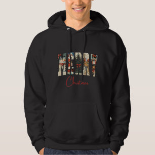 Vintage Merry Christmas Hoodie