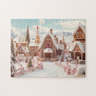 Vintage Merry Christmas Jigsaw Puzzle