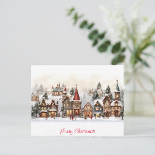Vintage Merry Christmas Postcard