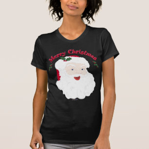 Vintage Merry Christmas Santa T-Shirt
