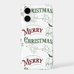 Vintage Merry Christmas Typography