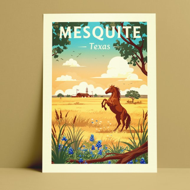 Vintage Mesquite Texas Postcard (Creator Uploaded)