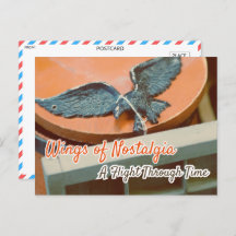 Vintage Metallic Bird Figurine