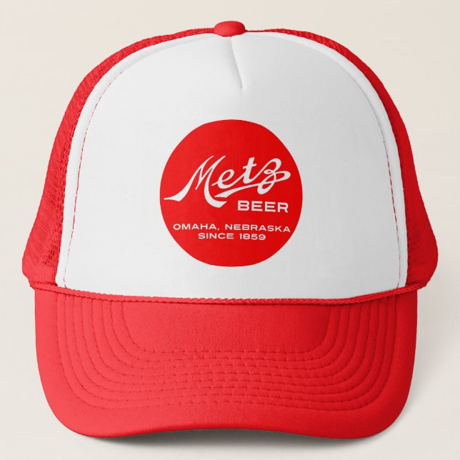 VIntage Metz Beer Logo Hat (Front)