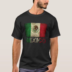 Vintage Mexican Flag Pride Viva Mexico T-Shirt