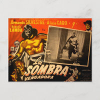 Vintage Mexican Masked Hero Lobby Cars