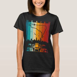 Vintage Mexico Formula Racing Track Circuit Fan T-Shirt