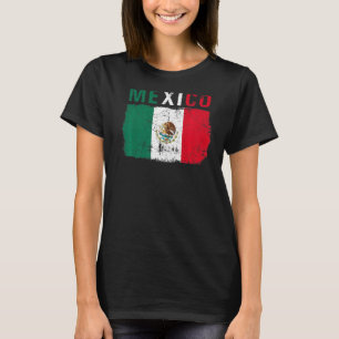Vintage Mexico Mexican Flag Pride T-Shirt