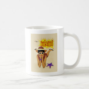 Vintage Miami Beach Coffee Mug