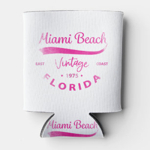 Vintage Miami-Beach, Florida, East Coast Can Cooler