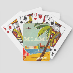 Vintage Miami Classic Playing Cards