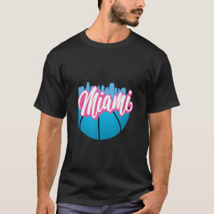 Vintage Miami Florida Cityscape Retro Miami T-Shirt