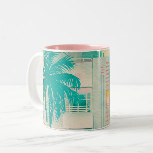 Vintage Miami, Ocean Drive Mug