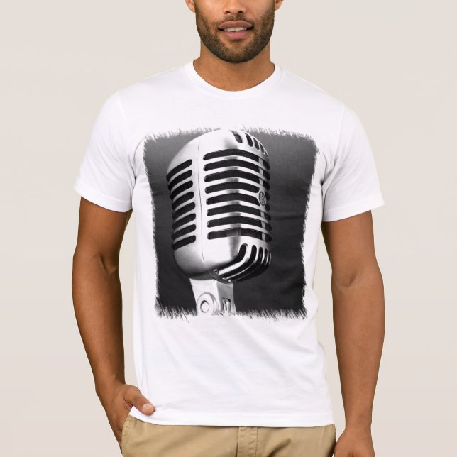 Vintage Mic T-Shirt (Front)