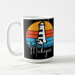 Vintage Michigan Coffee Mug