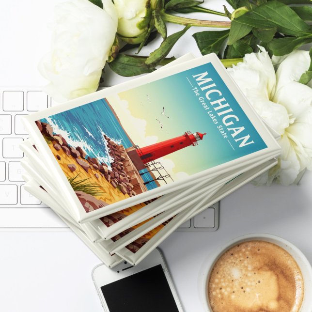 Vintage Michigan Magnet (Creator Uploaded)