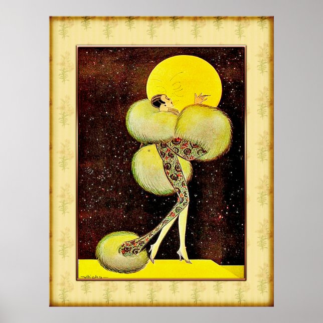 Vintage  Midnight Follies (Hicks) Poster (Front)