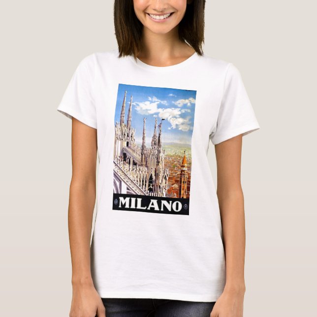 Vintage Milano Travel T-Shirt (Front)