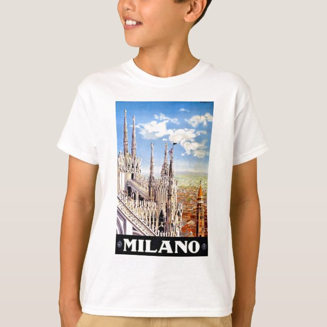 Vintage Milano Travel T-Shirt (Front)