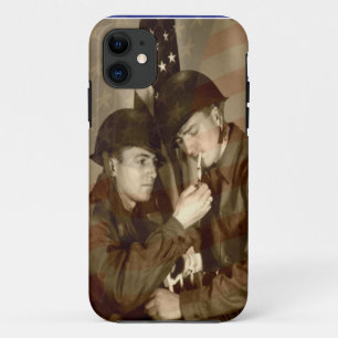 Vintage Military Photo Apple iPhone 11 Case