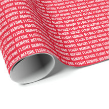 Vintage Military Wrapping Paper