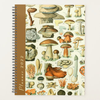 Vintage Millot Mushrooms & Fungi 2022 Dated Diary Planner