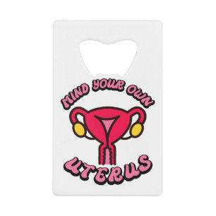 Vintage Mind Your Own Uterus Funny Feminist Gift