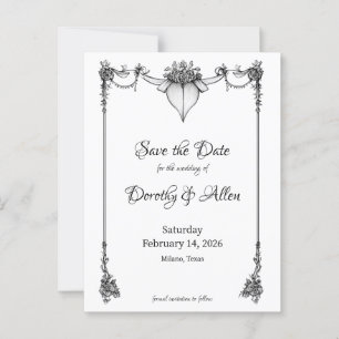 Vintage Minimalism Thin Magnetic Card