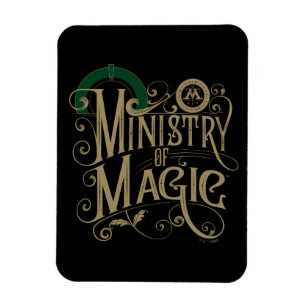 Vintage MINISTRY OF MAGIC™ Graphic Magnet