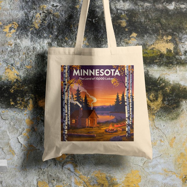  Vintage Minnesota Tote Bag (Creator Uploaded)