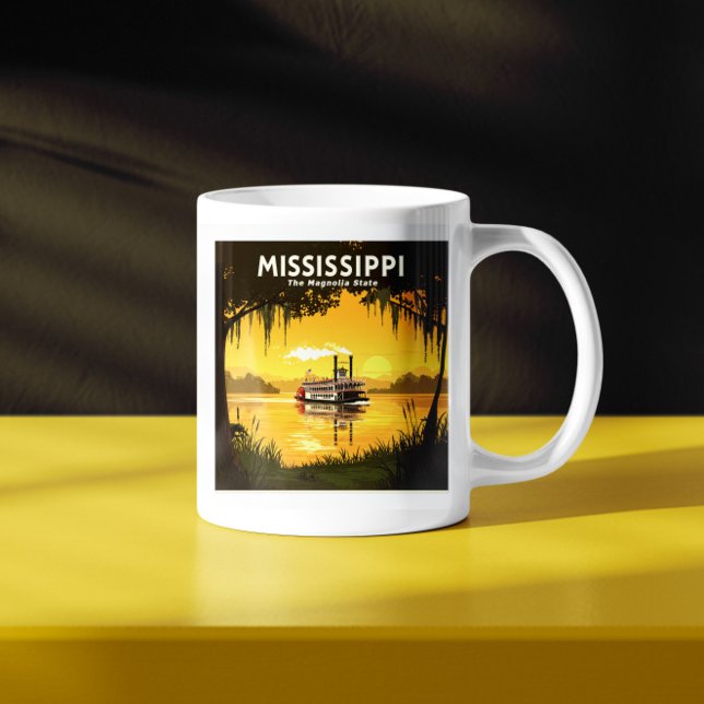 Vintage Mississippi Coffee Mug (Creator Uploaded)