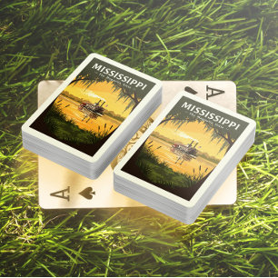  Vintage Mississippi Playing Cards