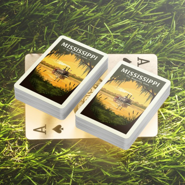  Vintage Mississippi Playing Cards (Creator Uploaded)