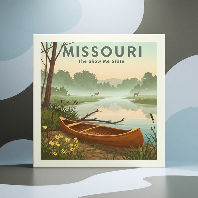  Vintage Missouri Ceramic Tile (Creator Uploaded)