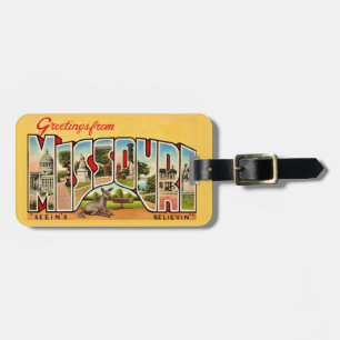 Vintage Missouri Luggage Tag