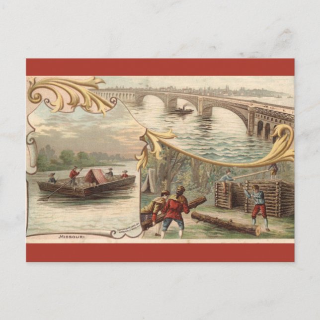 Vintage Missouri Postcard (Front)