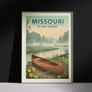 Vintage Missouri Poster