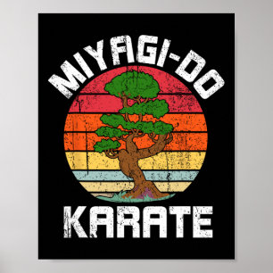 Vintage Miyagi-do Karate Bonsai Tree  Poster