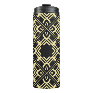 Vintage modern tiles pattern. Abstract art deco se Thermal Tumbler