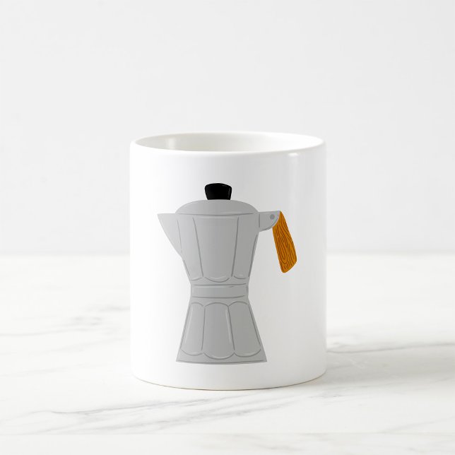 Vintage Moka Pot Coffee Maker Retro Espresso  Mug (Creator Uploaded)
