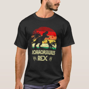 Vintage Mommomsaurus Rex Dinosaur Funny Rex Mother T-Shirt