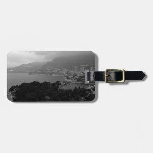 Vintage Monaco Monte-Carlo coast view Watch Luggage Tag