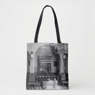 Vintage Monaco Palace Prince Louis XIII Room Tote Bag